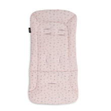 hauck Padded Pushchair Liner, Flowers Rose - Universal Fit for Most Pushchairs,