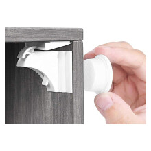Calish Child Safety Magnetic Locks for Kitchen Cupboards & Drawers