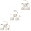 9Pièces Présentoir Réglable Figurines ABS Transparent Stockage Simple 7