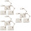 9Pièces Présentoir Réglable Figurines ABS Transparent Stockage Simple 9