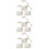 9Pièces Présentoir Réglable Figurines ABS Transparent Stockage Simple 10
