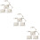 9Pièces Présentoir Réglable Figurines ABS Transparent Stockage Simple 11