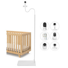 Baby Monitor Mount Floor Stand 67" Adjustable Height Compatible with Nanit Pro,Infant Optics DXR-8 Pro,VTech,Vava,Eufy or Any Baby Cameras with 1/4 T