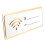 6Pièces Plaque Mural WiFi Pour Et Magasin 2