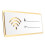 6Pièces Plaque Mural WiFi Pour Et Magasin 3