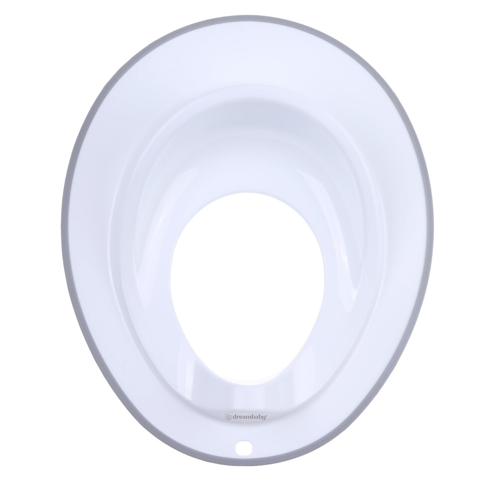 Anti-Slip Contoured Potty Training Toilet Seat, Comfortable Topper With Supportive Back, Lightweight & Portable Dreambaby
