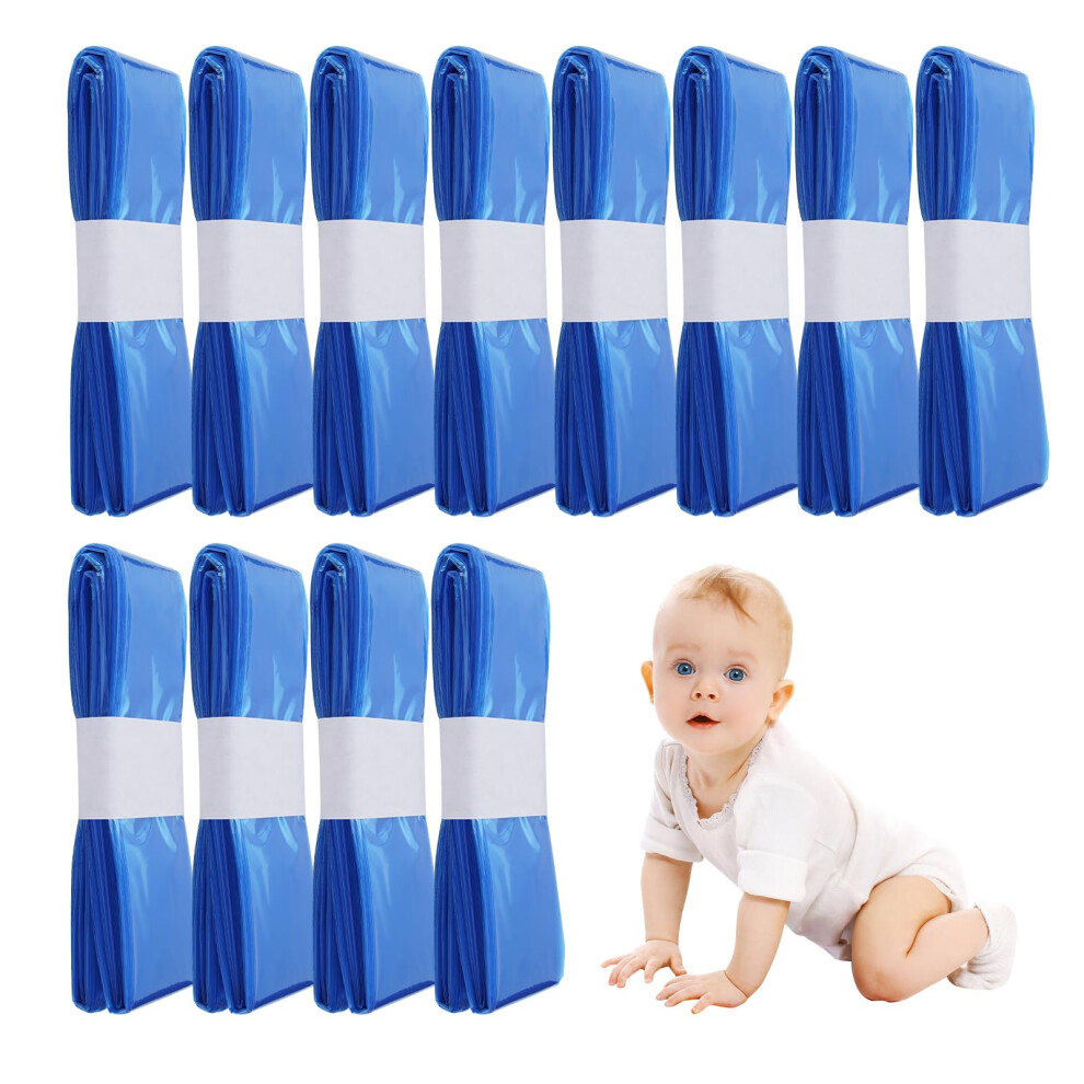 12 Pack Nappy Bin Refills, Diaper Pail Refill Bags, Each Bag 4.5M Long, Hold Upto 320 Diapers, Compatible With Your Angelcare And Tommee Tippee Diape Winholilux
