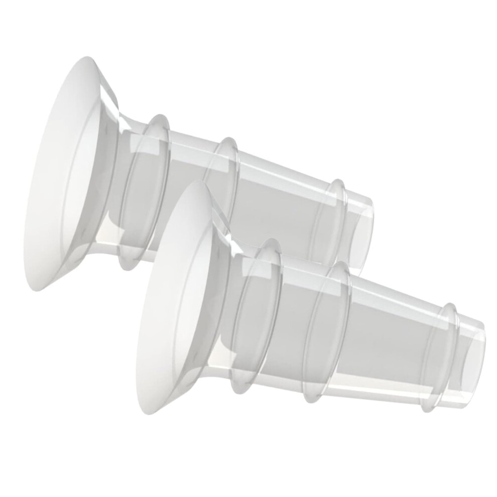 Ardo 2 X 18Mm Breast Shells Flange Inserts For Breastfeeding. Clear Breast Shields For Extra Comfort While Pumping & Expressing Milk. Use With A