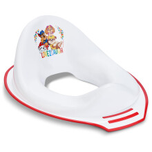 Paw Patrol Toilet Training Seat, White/Red Portable for Toddlers Potty, Easy Cleaning Anti Stick Lightweight Toddler Training Range, Character Traini