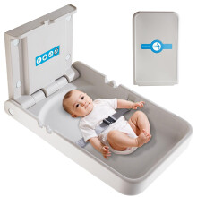 KSITEX Baby Changing Table Wall Mounted, Baby Changing Unit, Baby Changing Stati