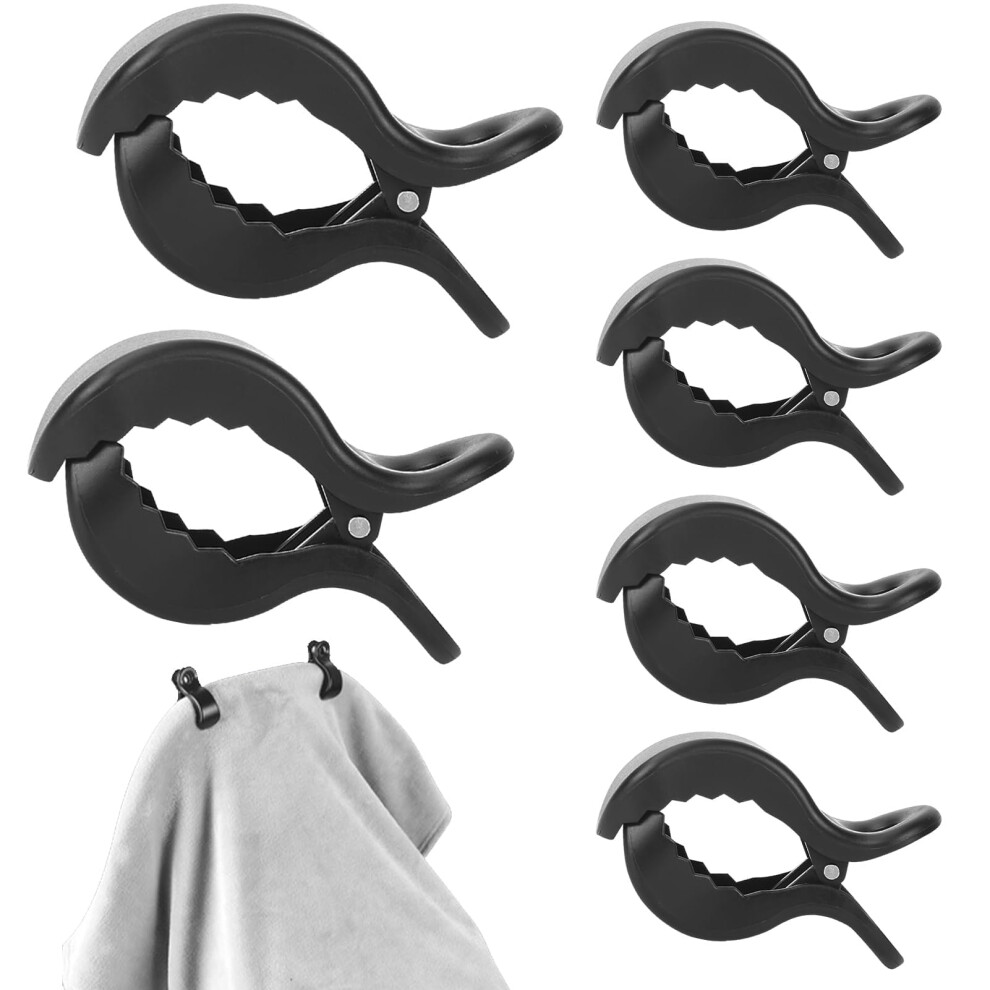 Lechisenop 6 Pcs Baby Pram Clips - Universal Buggy Clips Blanket Clamp - Pegs For Pushchair