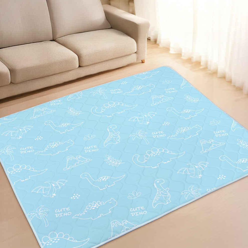 Baby Play Mat For Floor,180X150cm Large Playmat, Soft And Safe Foam Floor Mat Washable Foldable For Boys & Girls Alldomess