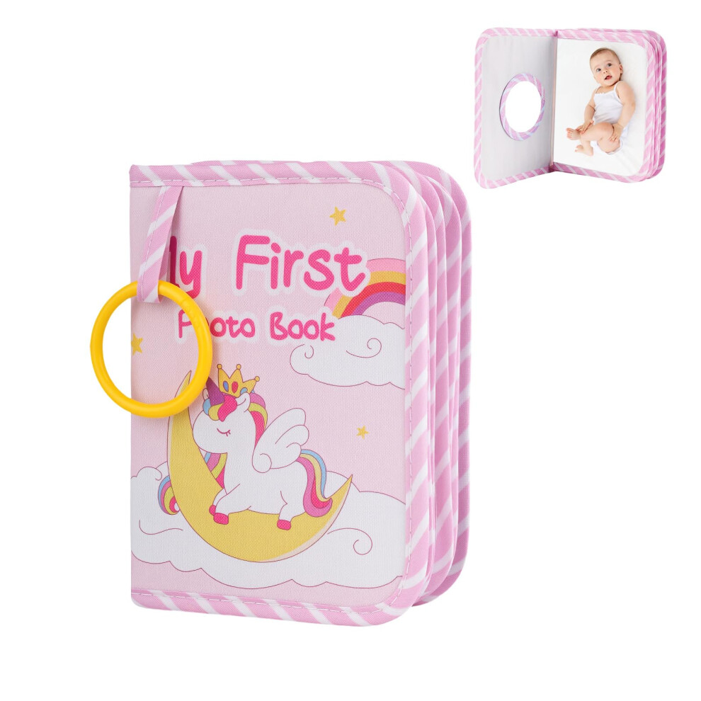 Yelkoeyn Baby Photo Album Soft Book - Photo From Birth, Soft First Baby Album Memory, Memory Book For Babies, Capture Precious Memories
