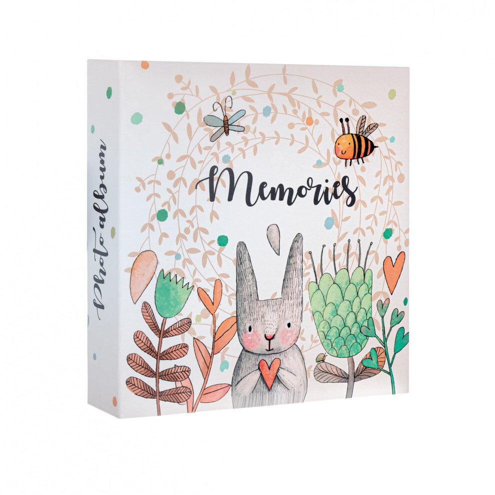 6X4 Photo Album - Cute Rabbit | 10X15 Cm, 200 Pockets Photo Albums 6X4, Memory Book | Rabbit Gifts Under 15 Pounds Grupo Erik