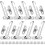 BREANIFULL 4 Pairs Window Restrictors Locks Window Restrictor Hook 1