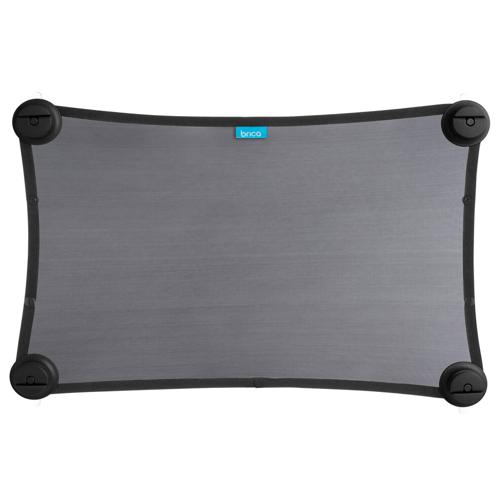 Stretch To Fit Car Window Shade| Baby Sun Shades With Uv Protection For Kids| Max Protection Removable Car Sun Shade| Adjustable, Fits Windo Munchkin