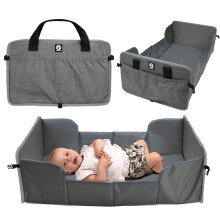 Dooky Portable Pop-Up Baby Travel Cot/ Crib, Lightweight, Compact, Includes 1 cm