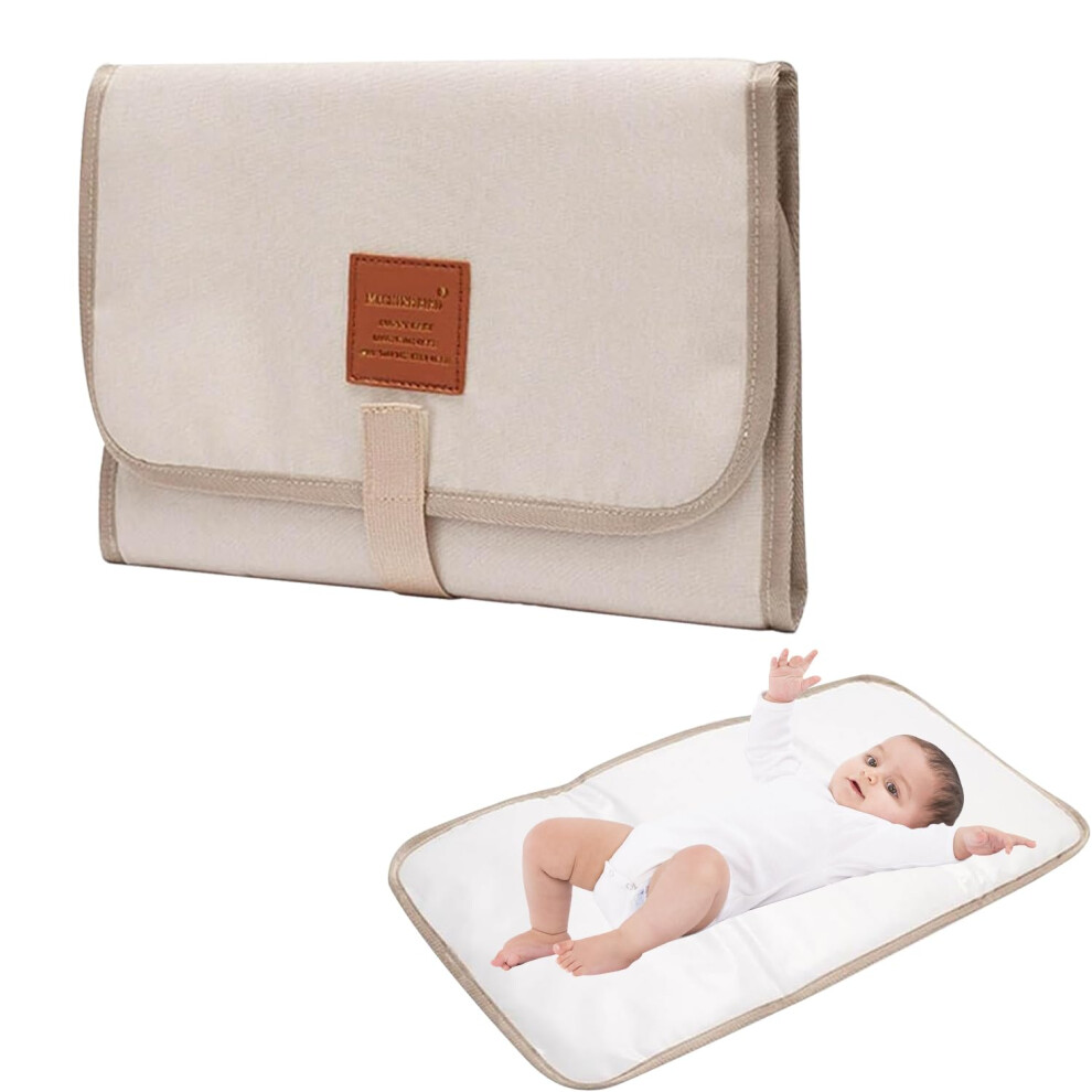 Changing Mat Portable, Waterproof Travel Diaper Changing Pad For Newborns & Toddlers, Foldable Changing Mat With Pillow, Lightweight Nappy Changing S Sazoqunon