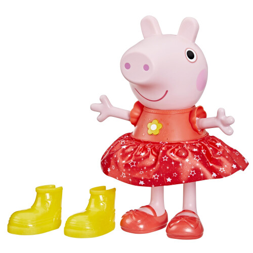Peppa Pig Peppa Pig Peppa’s Muddy Puddles Party Doll, Yellow