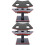4Pièces Présentoir Cones Glace Noir Support Table Buffet Cuisine 7
