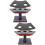 4Pièces Présentoir Cones Glace Noir Support Table Buffet Cuisine 9