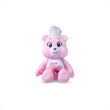 Care Bears Basic Fun x Wicked 22cm Plush – Love-a-Lot Bear as Glinda – Collectible Soft Toy from the x Wicked Collaboration, Pink