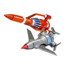 Corgi Diecast Model Cars - CC00902 Thunderbirds F.A.B. Collection Thunderbird 1 and 3 - Classic Aircraft Collectible for Men & Women - Die Cast Vehic