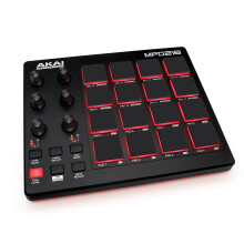 Akai Professional MPD218 - USB MIDI Pad Controller and Drum Machine with MPC Pads, Assignable Knobs, Note Repeat and Full Level Buttons, Production S