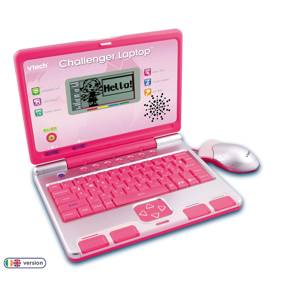 Vtech Challenger Laptop, Ages 4 Years + Pink