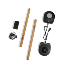 AeroBand Electronic Drum Set PocketDrum2 MAX(2025 Version), Air Drum Sticks & Pedals & Bluetooth Adapter, Play Drum Anywhere Anytime, 8 Tones and