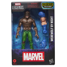 Marvel Legends Series Werewolf By Night Marvel Comics Action Figure, Dark Blue-grey