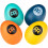 Meinl Percussion Egg Shaker Set - 4 different volumes - Including Soft, Medium, Loud, Extra Loud - Plastic, Multicolor (ES-SET-2) 1