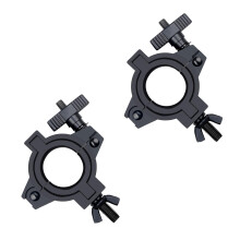 2Pack Pipe Clamps of 3 Sizes 25mm 38mm 50mm Carpenter Clamp O Clamps Clamp for Scaffolding Stage Lights