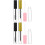2Ensembles Contenants Vides Lipgloss Mascara Eyeliner ABS 5