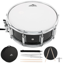 EASTROCK Snare Drum 14 x 5.5 Inches for Students, Beginners with Gig Bag, Sticks