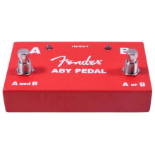 Fender 2-Switch ABY Pedal, Red