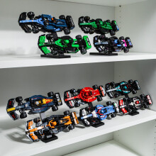 Supporti di Esposizione F1 Brickify Speed Champions (5-Pack) - Compatibili con Set LEGO 76906-76919