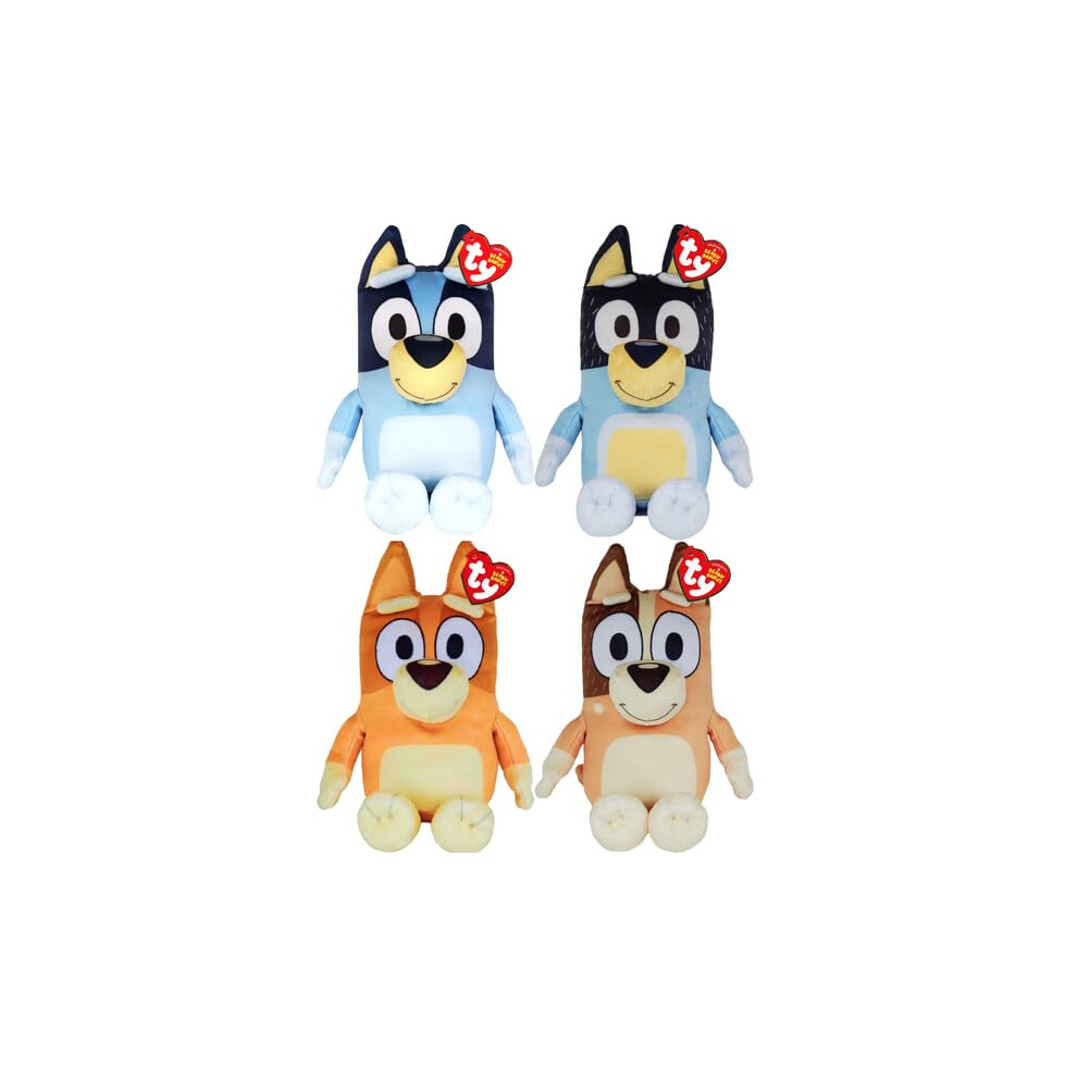 Ty Bluey Beanie Babies Set Of 4 – Bluey, Bingo,