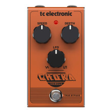 TC Electronic CHOKA TREMOLO Vintage-Flavored All-Analog Tremolo Pedal with 3-Knob Design and Seamless Morphing Between LFO Styles