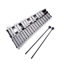 Sasuori 30 Note Xylophone Glockenspiel Wooden Frame Aluminum Bars Educational Percussion Musical Instrument Gift with Carrying Bag