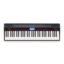 Roland GO:PIANO | GO-61P Entry-Level Portable 61-Note Digital Piano | Wireless Smartphone Connection | Unlimited Online Songs and Lessons Streamed fr