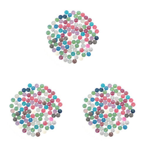 300Pièces Cabochons Résine Flatback Colorés Accessoires DIY 1