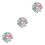 300Pièces Cabochons Résine Flatback Colorés Accessoires DIY 5