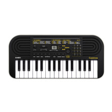 Casio SA-51 32 Mini-Keys Keyboard in Black and white and Rhythm Warrio