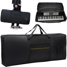 WSNDM Oxford Cloth Portable 61-Key Keyboard Electric Piano Padded Case, Portable Electronic Organ Waterproof Anti Shock Bag, Instrument Piano Protect