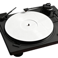 PRITOK Turntable Mat Record Platter Slipmat: 12 Inch Acrylic Record Player Platter, Durable Vinyl Slipmat for Turntables, Anti-Static, for Standard T