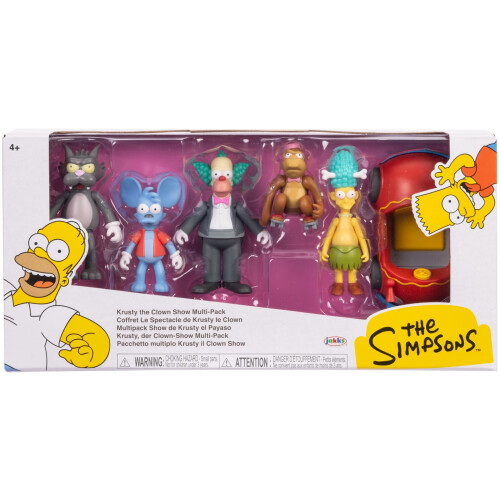The Simpsons Die Simpsons 2,5 Zoll Figur Multipack Krusty der Clown Set