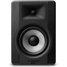 M-AUDIO BX5 Single 5-inch Studio Monitor Speaker for Music Production and Mixing with Acoustic Space Control, 2 Way Active Speaker