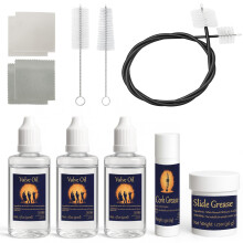 12pcs Trumpet Cleaning Kit, Deep Clean, Protects Trumpets & Restores Tone
