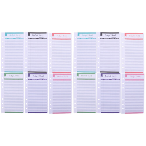 24Pièces Budget Multicolores Usage Personnel 1